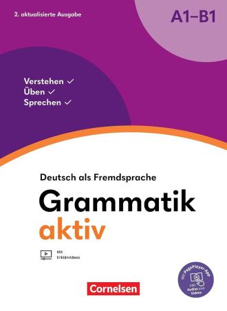 Book cover number 1 for Deutsch Als Fremdsprache Grammatik Aktiv (A1-B1) written by NA published by Goyal Foreign Language Books