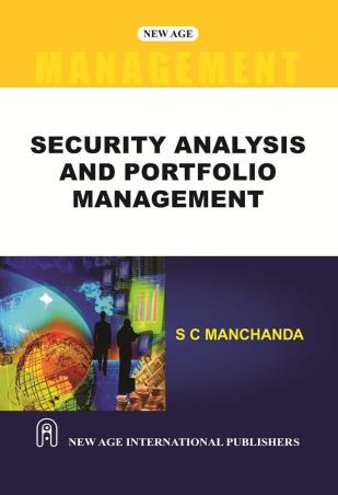 Book cover number 1 for Security Analysis And Portfolio Management written by S. C. Manchanda published by New Age International (P) Limited, Publishers