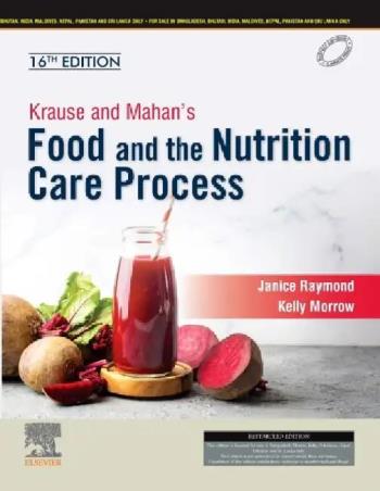 Book cover number 1 for Krause And Mahans Food And The Nutrition Care Process written by Janice Raymond, Kelly Morrow published by Elsevier