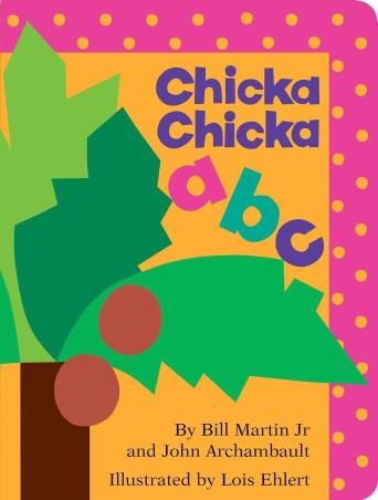 Book cover number 1 for Chicka Chicka ABC written by Bill Martin Jr published by Little Simon