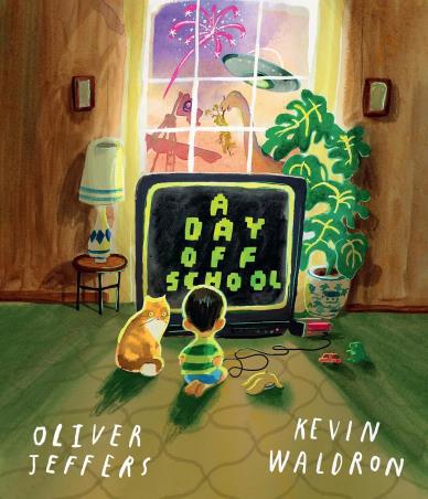 Book cover number 1 for A Day Off School written by Oliver Jeffers, Kevin Waldron published by Harper Collins Publishers